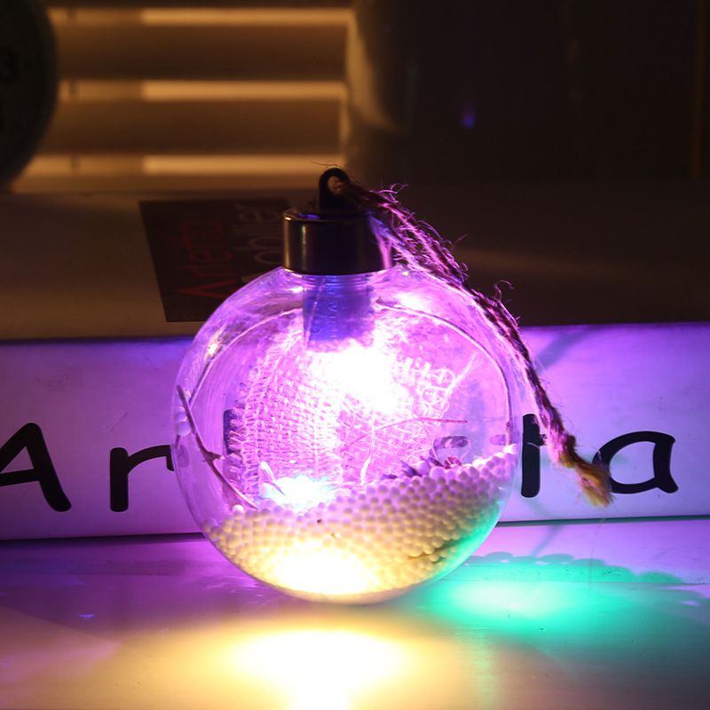 

1Pcs Clear Plastic Christmas Balls Craft Ball Sphere Baubles Xmas Tree Ornament