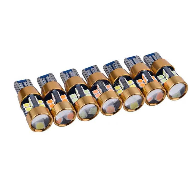 

T10 LED 19SMD Chip T10 W5W LED Bulbs Clearance Lights Parking Light Lamps License Plate Lights 12V Signal Light, As pic