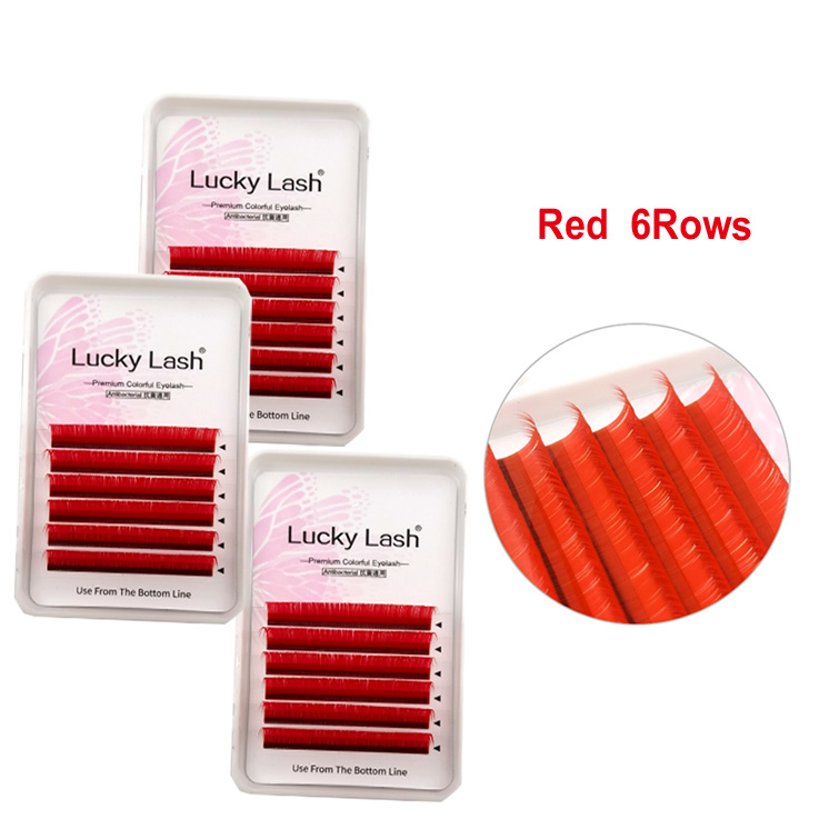 

New C/D curl 0.07/0.1mm 8/15mm false lashes blue color eyelash individual colored lashes Faux volume eyelash extensions