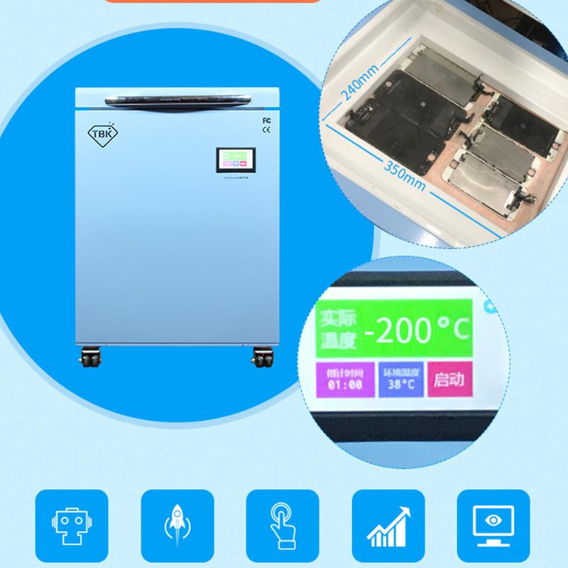 

200C TBK-588A LCD Touch Screen Separator Freezing Instruments Separating machine For for samsung Repair renovation