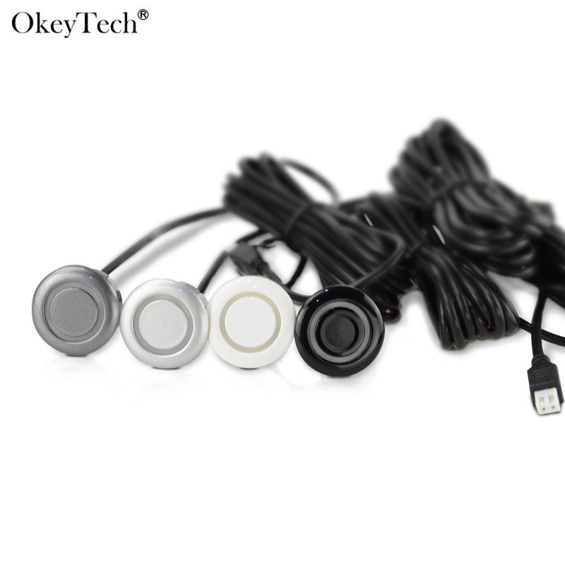 

Car Accessories 1PC Sensors Buzzer 22mm No Drill Hole Saw Auto Parking Sensor Kit Reverse Radar Sound Alert Indicator System