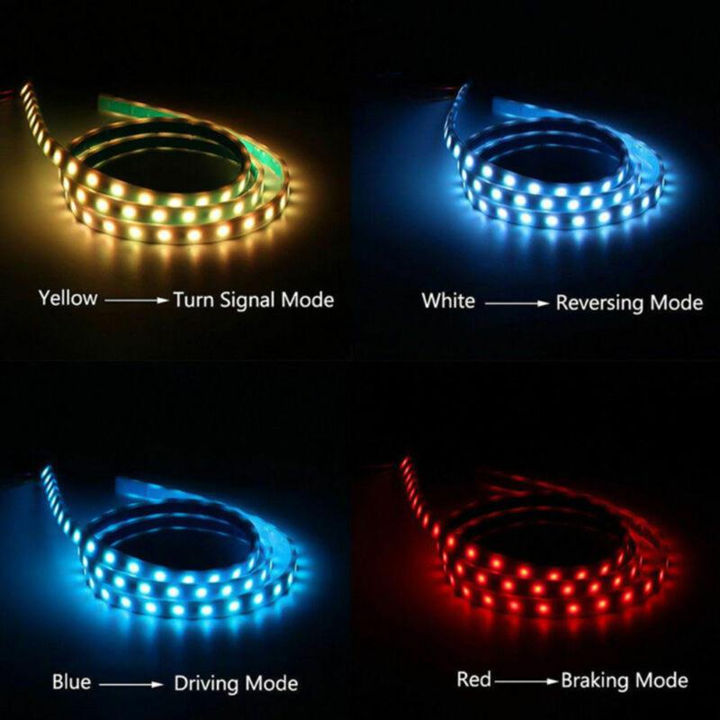 

Brake LED Strip lamp Signal Flow LED 1PC 150CM RGB Trucks Trunk SUV RV