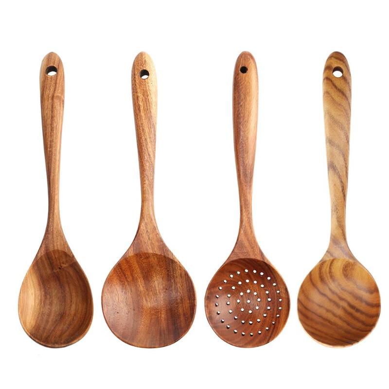 

Japanese Non-Stick Natural Wood Spoon Rice Soup Mixing Kitchen Cooking Shovel Soup Tableware Rice Scoops Dinner Tools
