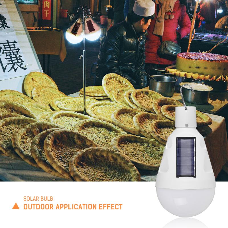 

Waterproof Solar LED Bulb 12W Portable Hanging DC5V 1200mAh Soalr USB Rechargeable Outdoor Night Emergency Camping Tent Light