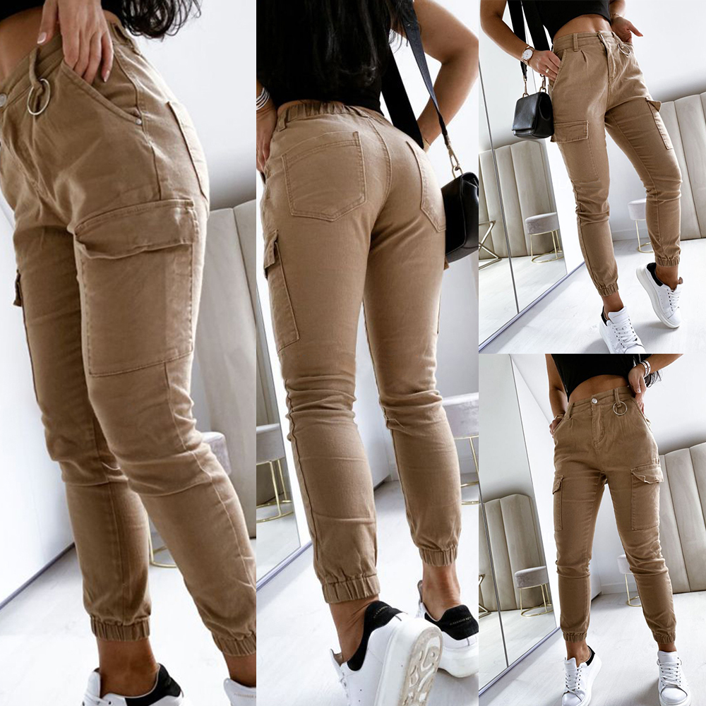 khaki sweatpants womens