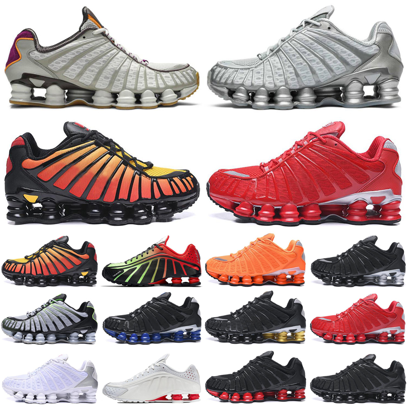 

Platinum Chrome tl r4 men women running shoes triple white Sunrise Black Red Viotech mens womens trainers sports sneakers runners, #11 black gold 40-45