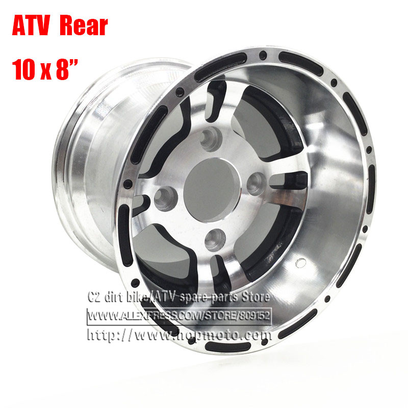 

ATV 10inch Rear Wheel Aluminum Alloy Rims 10" Quad Chinese Off-Road 4 wheel Motorcycle Motocross