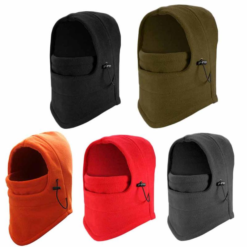 

Cycling Caps & Masks 30# Outdoor Windproof Unisex Men Keep Warm Face Cover Winter Fleece Scarf Neck Gaiter Warmer Skiing Motorcycle Hiking S