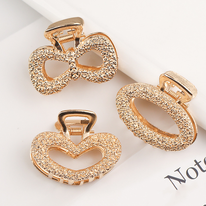 

Fashion Hair Clip with bowknot cute plaid printing Hair Pins for Women