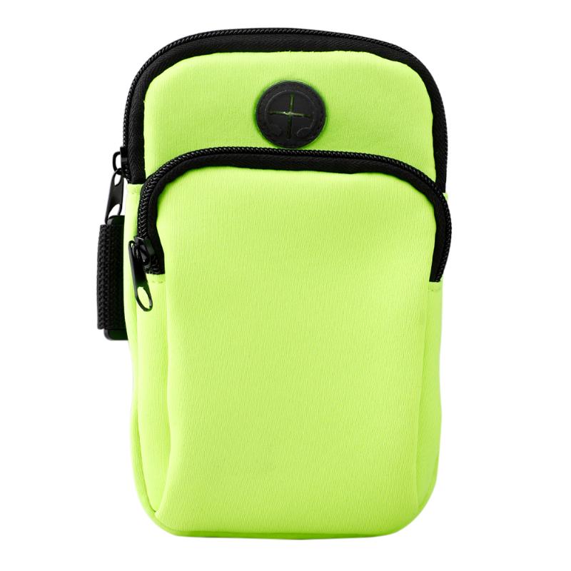 

Phone Pouch Outdoor Sport Running Cycling Fitness Arm Band Case with Reflective tape for Samsung Smart Phones Holder, Black