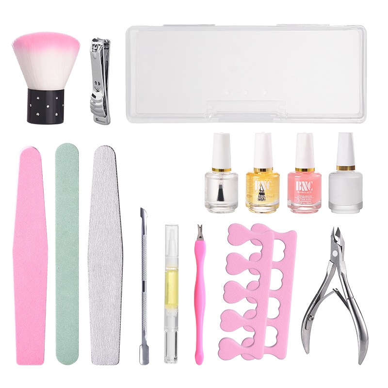 

12Pcs/Set Finger Toe Nail Clipper Trimmer Kit New Fashion Manicure Pedicure Set With Case Nails Nail Care polish set