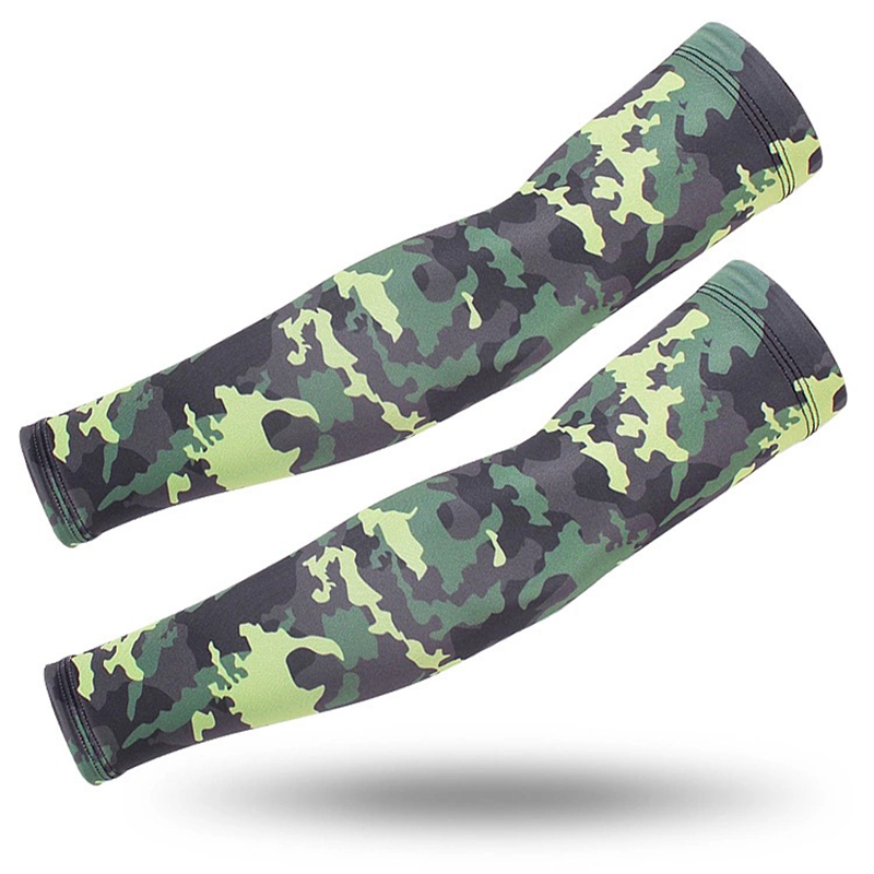

Camouflage Tactical Arm Sleeves Sun UV Protection Cover Outdoor Camping Golf Cycling Bike Sports Guards Arm Sets