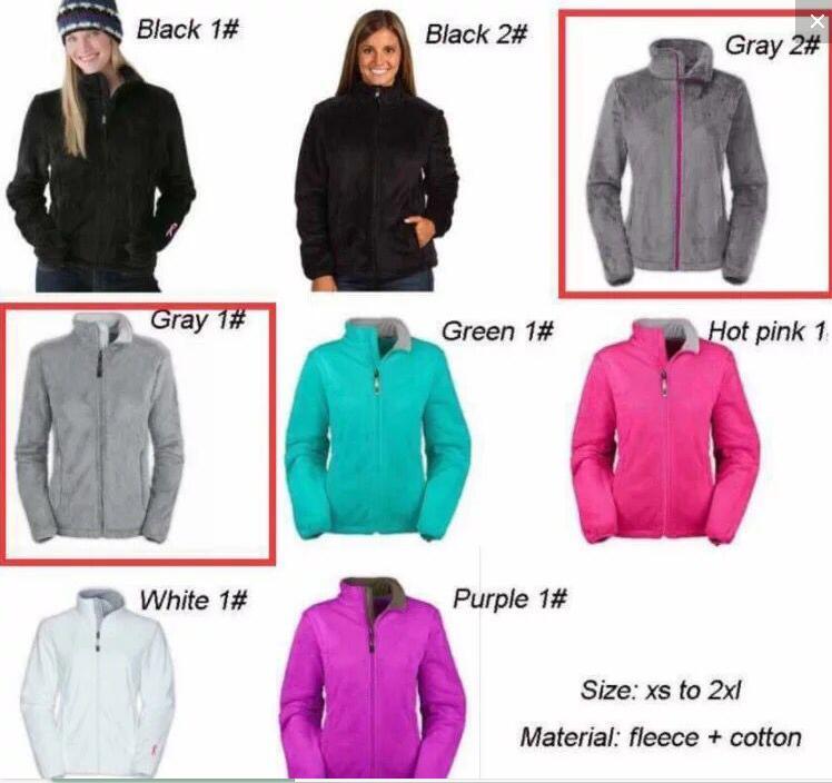 

Women's Soft Fleece osito Jackets Fashion Outdoor Black White Pink Ribbon Windproof Black White Jacket Outwear Coat Ladies Ski Down Coa