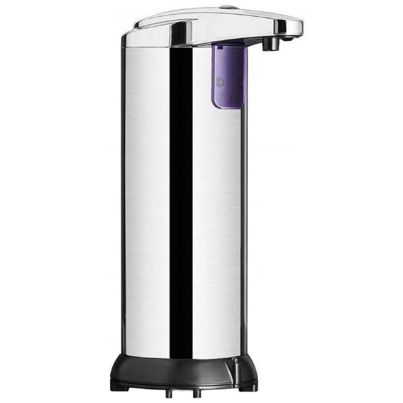 

Automatic Soap Dispenser Touchless Induction Stainless Steel Hand-Washing Soap Dispensers for Kitchen Bathroom