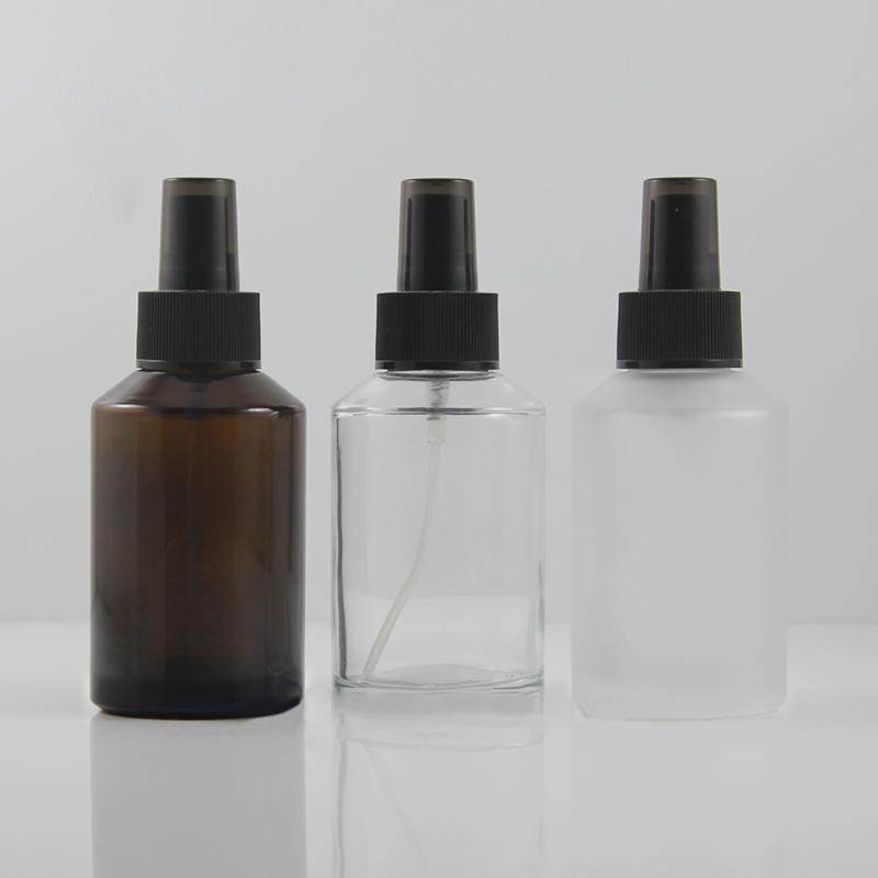 

Empty 125ml Glass Frosted Clear/Clear/Amber Spray Bottle Packaging