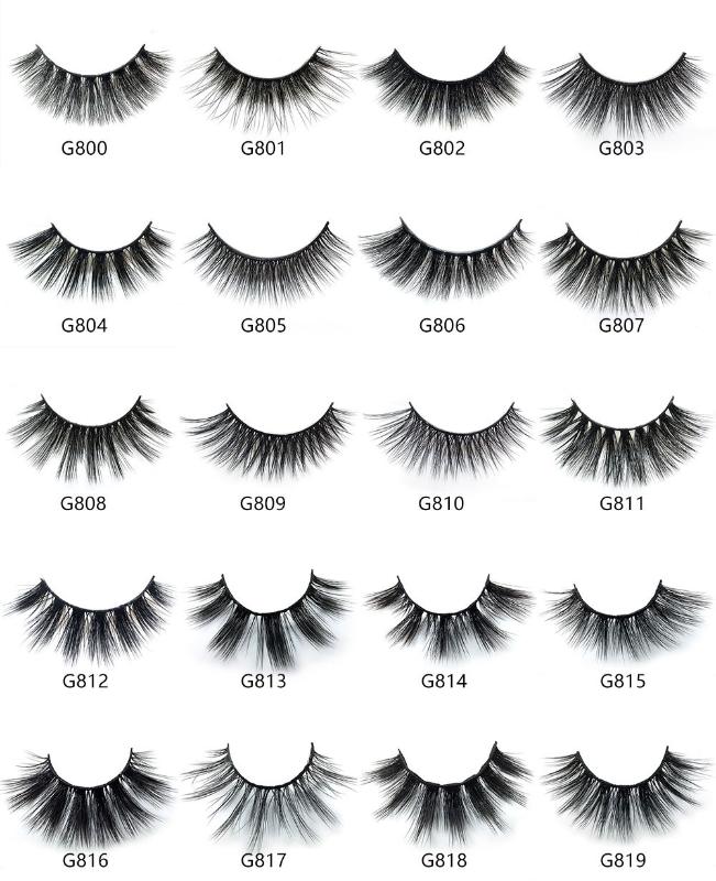 

13 Styles 3D Fake Flashes Natural Long False Eyelashes Strip Lashes Fashion Popular Eyelashes Makeup Tools Accessories 5 Pairs