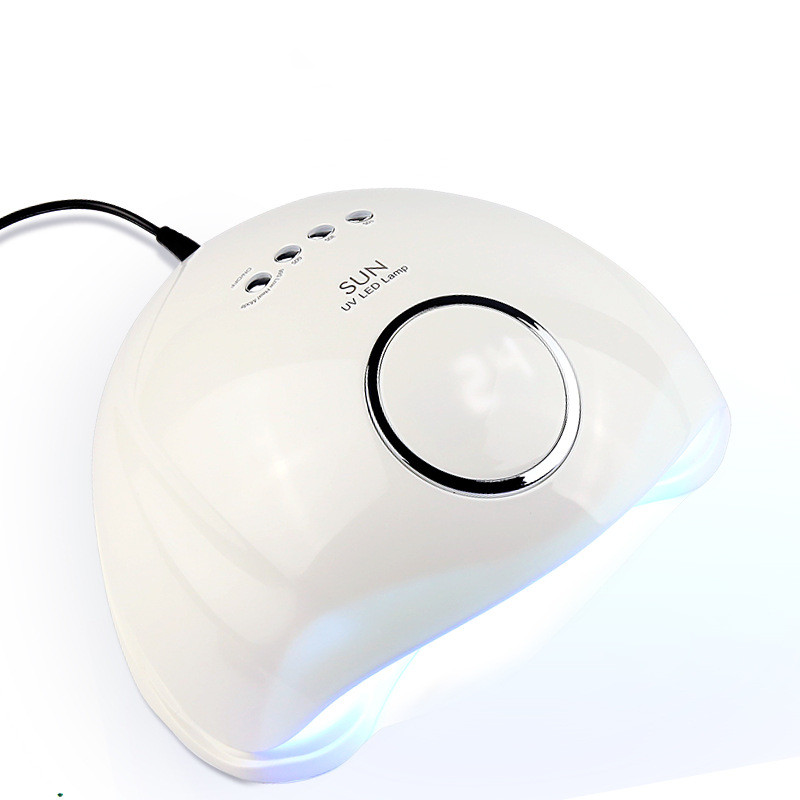 

SUNS5 48W UV Lamp Nail Dryer 24pcs Best UV LED Lamp Fast Drying Gel Nail Polish Manicure Machine High Quality Tools, White