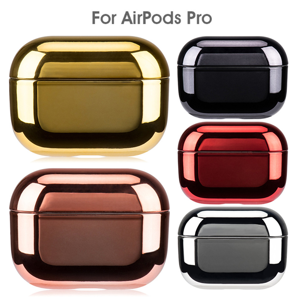 

PC Earphone For airpod case Transparent Color Hard Leather luxury designer airpods cases Protective airpods pro case airpod pro case