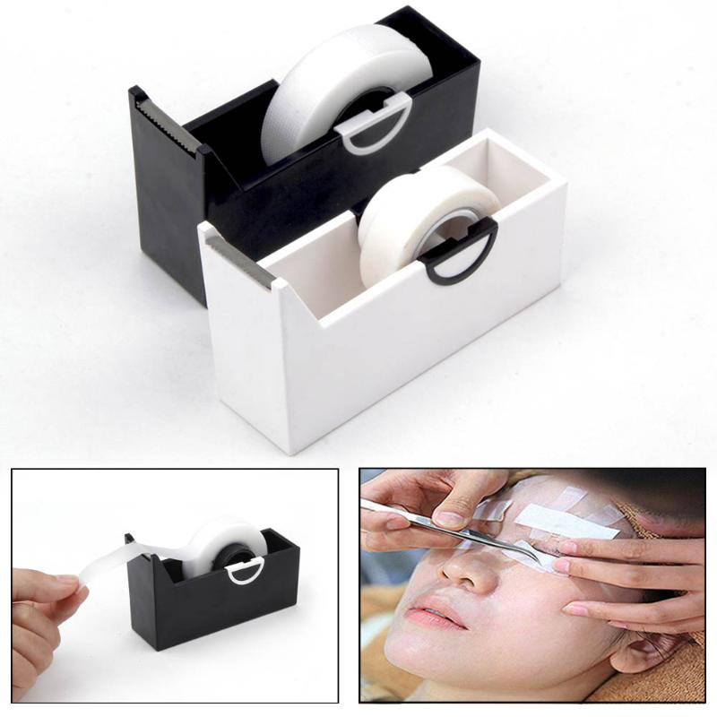 

Grafting Eyelash Tape Cutter Dispenser Adhesive Tape Holder Plastic Holder Cutter For Eyelashes Extension Makeup Tools
