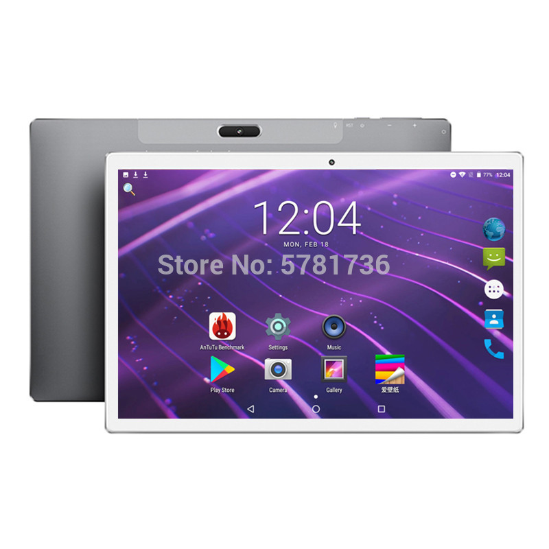 

2020 Newest Tablet PC 10 Inch Android 8.0 Deca Core 4GB + 128GB ROM 4G FDD LTE Dual SIM 2.5D Glass Screen WiFi Bluetooth GPS, Black