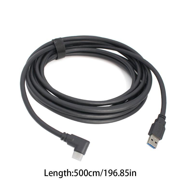 Fast Transfer & Excellent Compatibility USB Data Cable YU-NIYUT 5M O.culus Quest VR Link Cable 10ft USB C Cable Quest Link Cable High Speed Data Transfer & Fast Charging Cable for O.culus Quest 