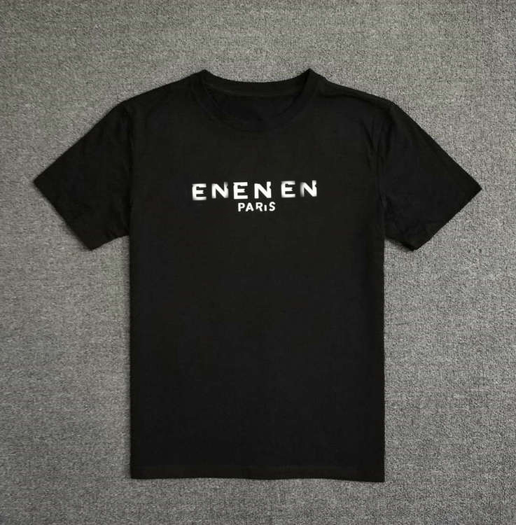 

2020 best version fashion luxury designer for mens summer clothes t-shirt paris letter broken print tshirts casual cotton tee top t shirt, Black