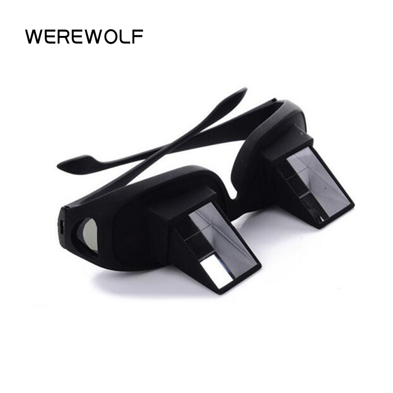 

Lazy Function Lying Mirrors Periscope Horizontal Reading TV Sit View Glasses On Bed Lie Down Bed Prism Spectacles Lazy Glasses