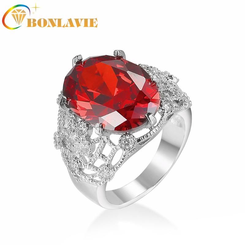 

BONLAVIE Ornament Creative Modern and Trendy/Women Zircon Hand Jewelry Pomegranate Red Jewelry