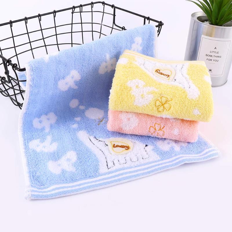 

Cute Baby Elephant Child Towel Bamboo Fiber Towel Cotton Strong Water Absorbing Microfiber Bathing Shower, Pink