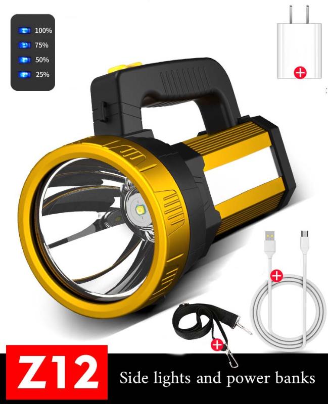 

10W Lantern Waterproof Rechargeable Camping light Battery LED Portable Lighting Fishing lamp USB 18650