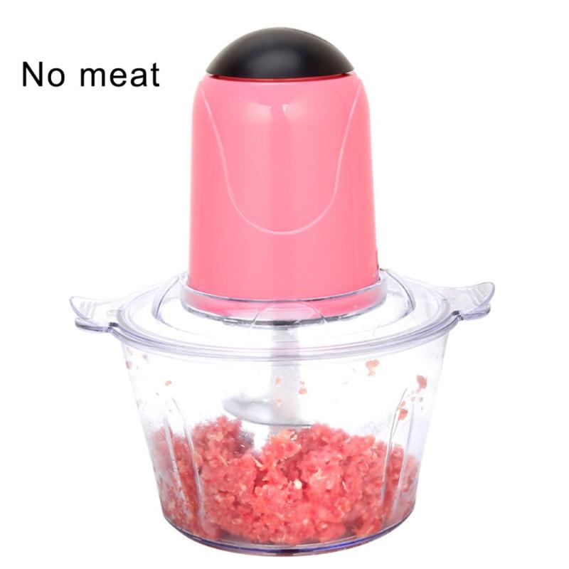 

2L Automatic Powerful Multifunctional Electric Chopper Processor Electric Blender Chopper Meat Slicer Cutter