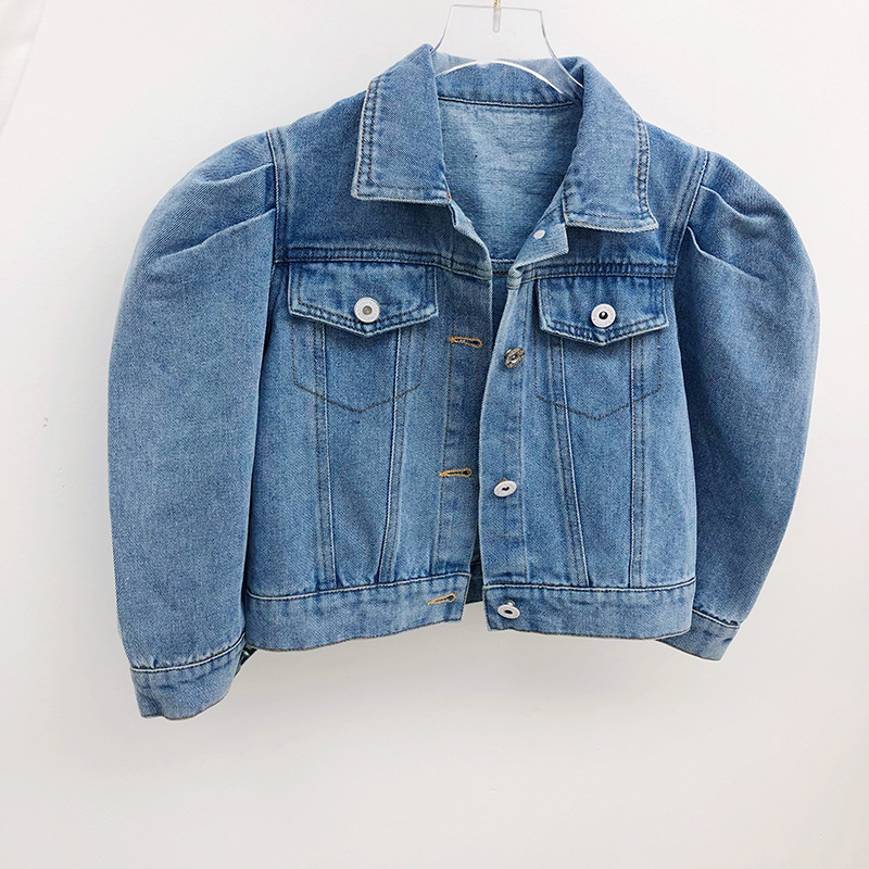 

2020 Autumn New Arrival Girls Long Sleeve Denim Coat Kids Jackets Kids Coat Girl Jacket, Blue