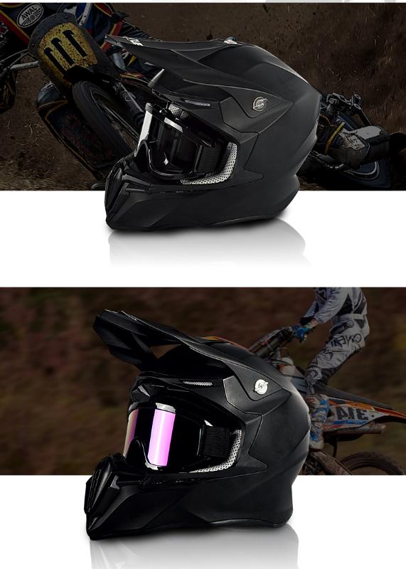 

New Offroad Motorcycles Adult Motocross Helmets ATV Downhill DH Hood Helmets Capacetes DOT Approved virtue, Btight