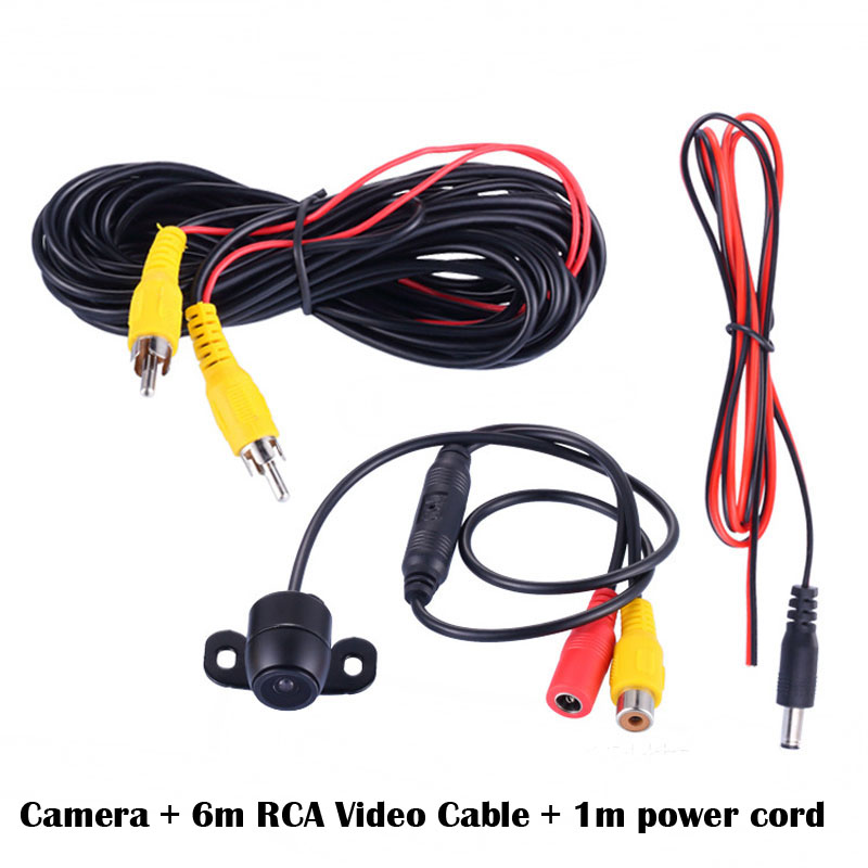 

Universal Front camera Waterproof Mini Analog Security Camera 140 Degree Wide Angle car Front View