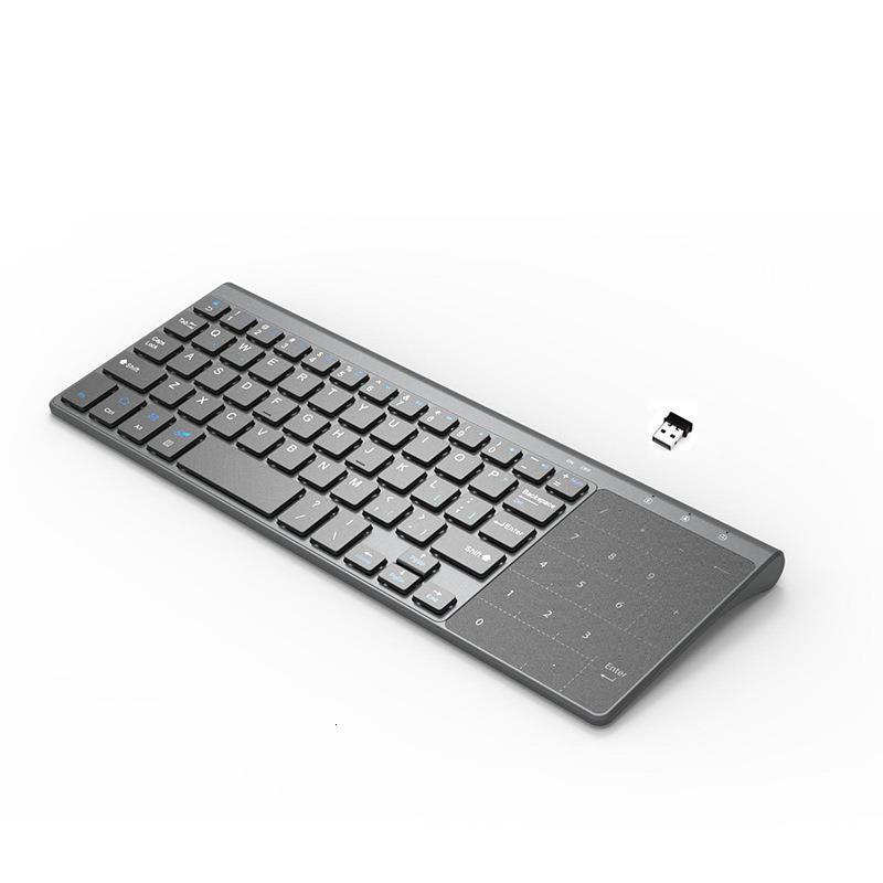 

USB 2.4G Wireless Keyboard for Laptop Computer Desktop Smart TV Number Touchpad Numeric Keypad for Android Windows