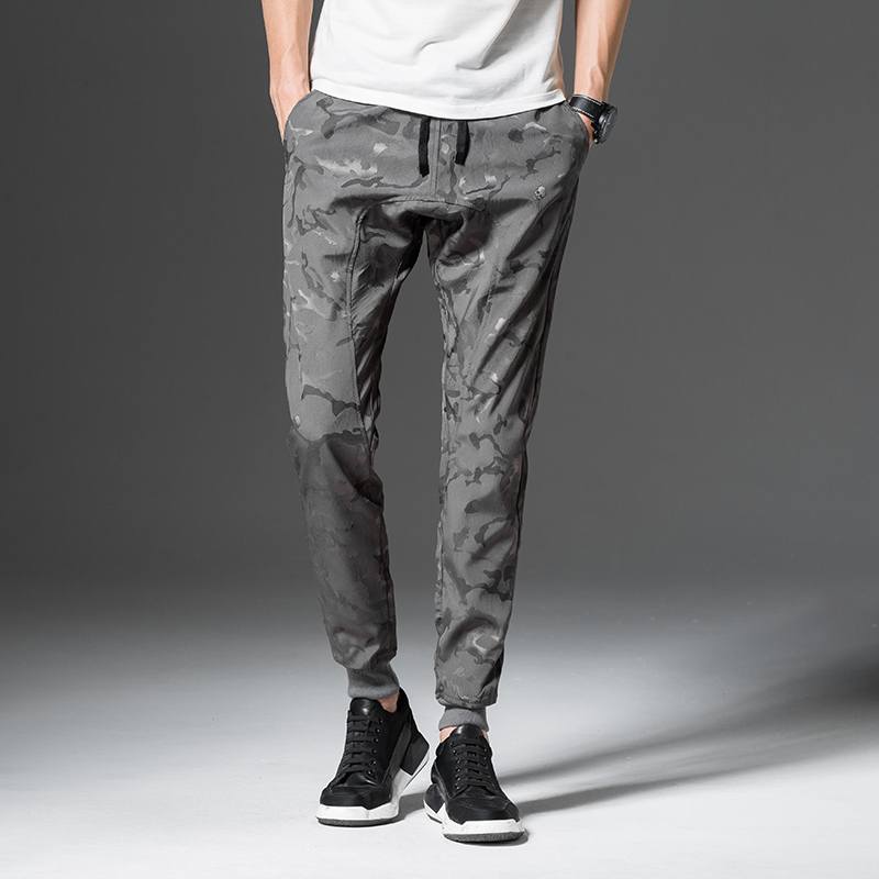 

2020 Men Pants Jogger man Baggy Harem Pants Slacks Hip Hop camouflage fashion High Street Trousers Sweatpants 4XL, Dark gray