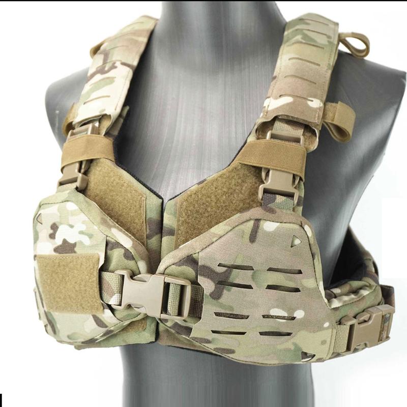 

Bacraft Tactical Hunting Vest Chest Sexy Bikini for Woman Outdoor Cosplay, Mcbk