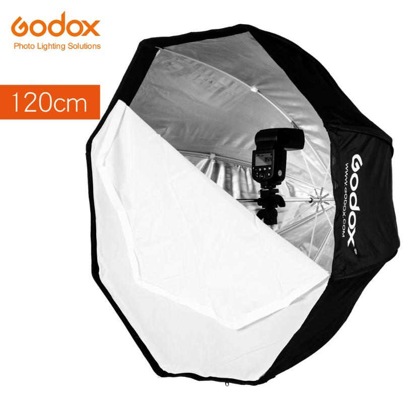 

Godox Photo Studio 120cm 47in Portable Octagon Flash Speedlight Speedlite Umbrella Softbox Soft Box Brolly Reflector