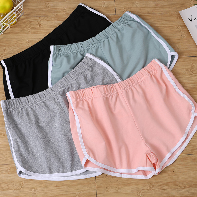 

Hot Women 2020 Summer Short Pants Casual Sexy Ultra Short Stretch Shorts Soft and Comfortable Elastic Waist Shorts for Home Wear, Green