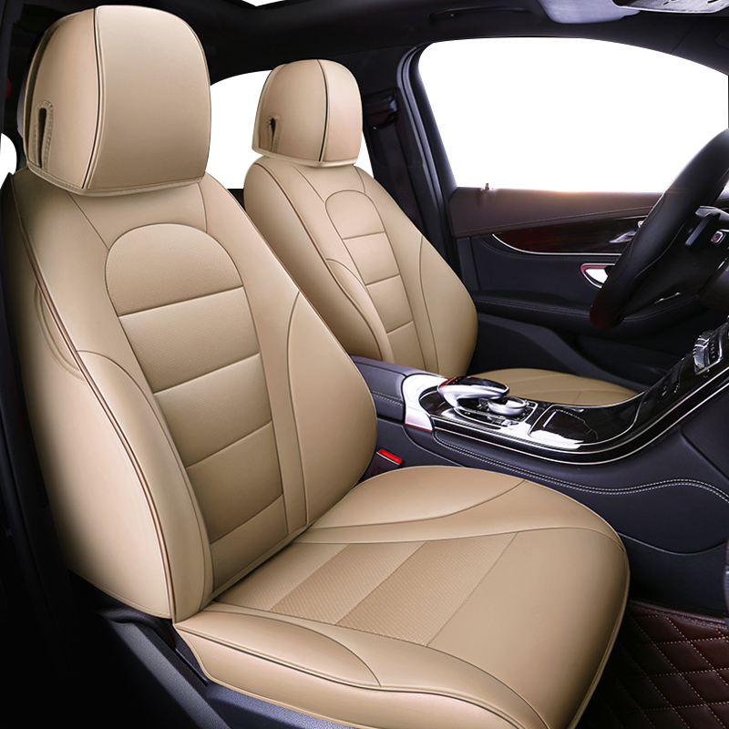 

ZHOUSHENGLEE Custom Car Seat Covers for 206 207 301 307 408 308 308s 508 3008 2008 4008 5008 407 607 car accessories