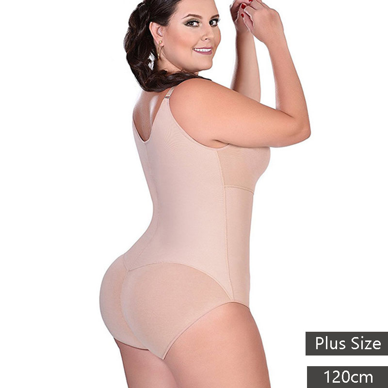 

Bodysuits Women Shaper Plus Size Slimming Underwear Waist Trainer Women Modeling Strap Tummy Control Reduce Fat Body Shaper, Black