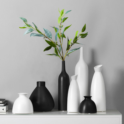 

Creative Japanese Zen ceramic vase decoration art flower arrangement modern minimalist living room home soft decoration decorati