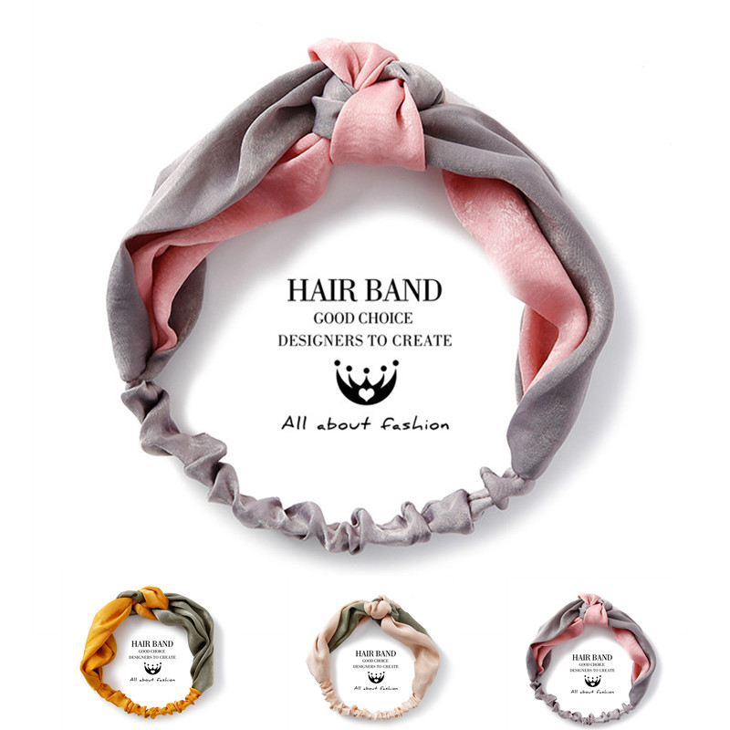 

Bohemian Mix Color Hairband Patch Print Headbands Vintage Cross Turban Bandage Bandanas Women Hair Bands Hair Accessories