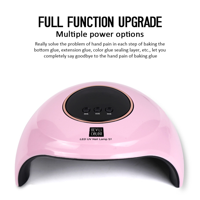 

36W Professional UV Gel Nail LED Nail Dryer Polish 3 Timers Curing Manicure Machine, 01