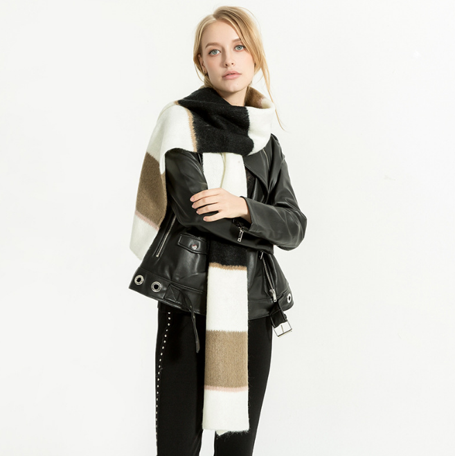 

188*30cm Cashmere imitation Shawl Scarf Autumn Winter Scarves Men Foulard Square Hijab Ladies wrap muffler pareo female hijab