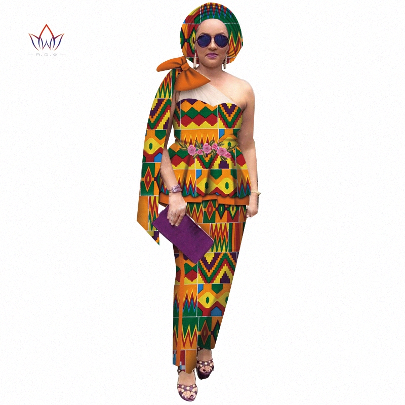 plus size african print skirts with pockets