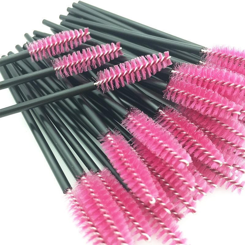 

Eyelash Extension Disposable Eyebrow brush Mascara Wand Applicator Spoolers Eye Lashes Cosmetic Brushes Set makeup tools