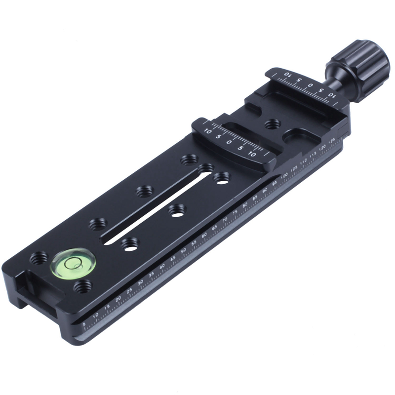 

140MM Nodal Rail Slide Quick Release QR Clamp For Macro Panoramic Arca RR