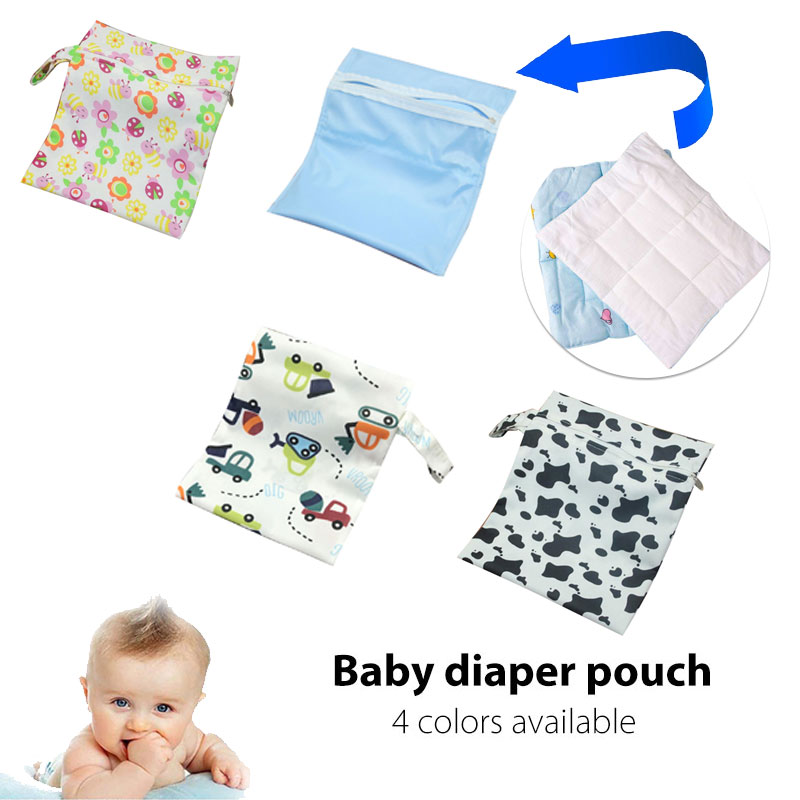 

Nappy Bag Baby Bag Waterproof Diaper Bags Useful Polyester Swimmer, Black