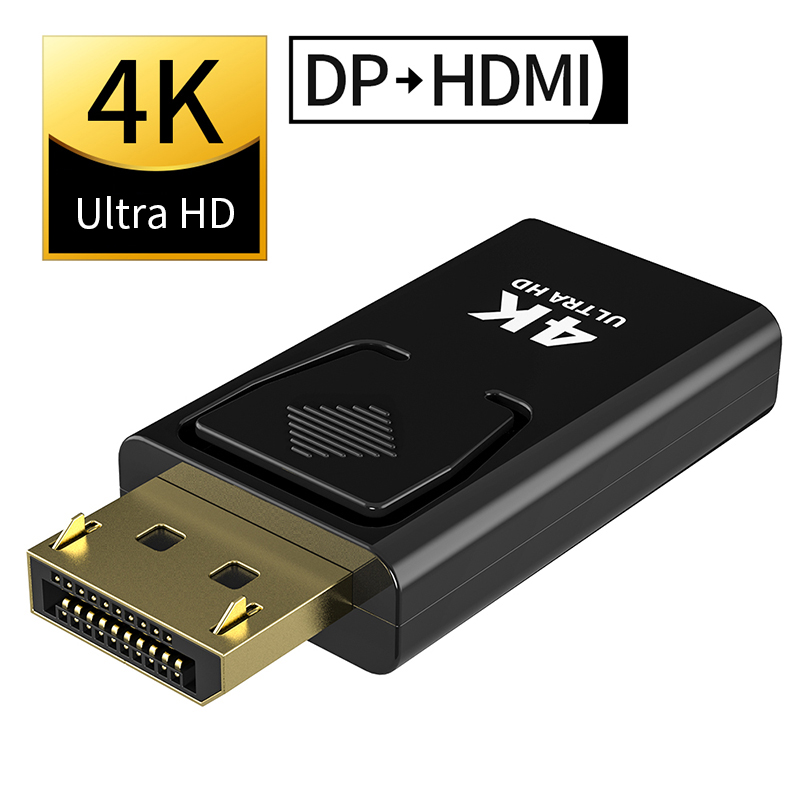 

Displyport to max 4K 2.0b Adapter Female to Male DP Converter 2K Video Audio Connector Plug MOSHOU